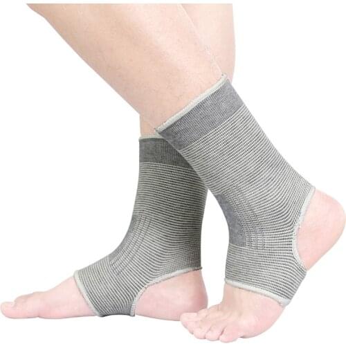 1 Pair Super Soft Ankle Support Protection Gym Running Protection Foot Bandage Elastic Ankle Brace Guard Sport Fitness Support