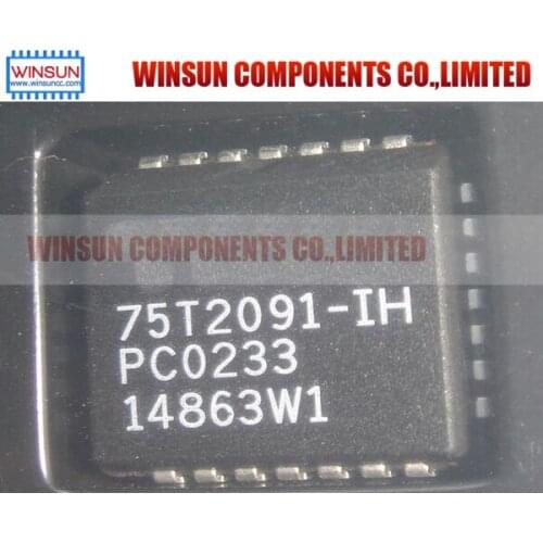 100pcs 75T2091-IH PLCC-28 ORIGINAL IC
