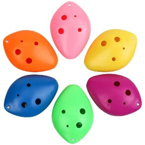 6 Hole High Pitch C Resin Plastic Ocarina For Beginners Childrens Toys