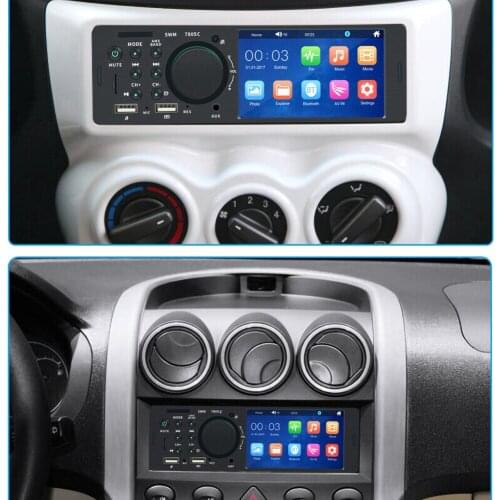 4.1 Inches HD 1 Din Car Radio Touch Screen Autoradio Replace WMA Bluetooth AUX. In-Dash MP5 Udisk Car Stereo Receiver