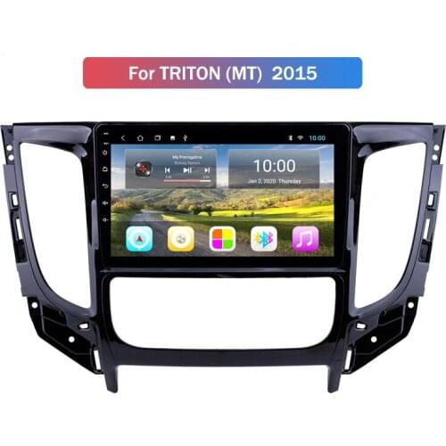 For Mitsubishi 2015 Triton Android car GPS All-in-One Full Touch Navigation Android 9 central multimidia android car stereo