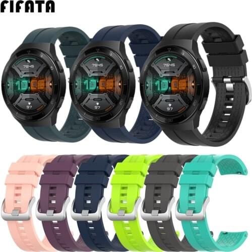 FIFATA Sports Silicone Wrist Band For Huawei Watch GT 2e GT2 46mm GT 2 Pro Smart Watch Strap Bracelet For Honor Magic 2 Correa