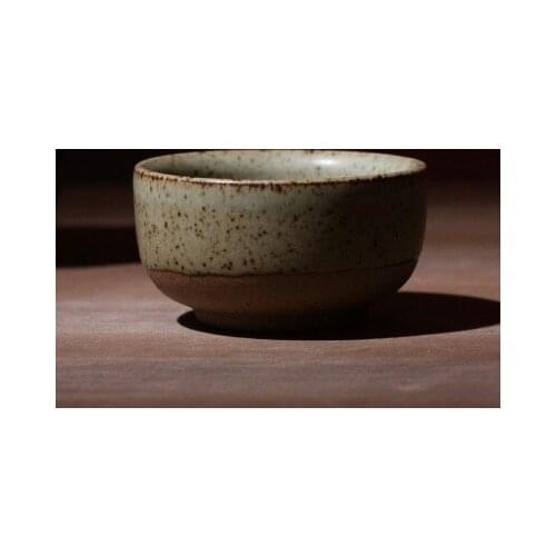 Coarse Pottery Tea Cup Ceramic Pinming Teacup Puer Small Tea Bowl Accessories