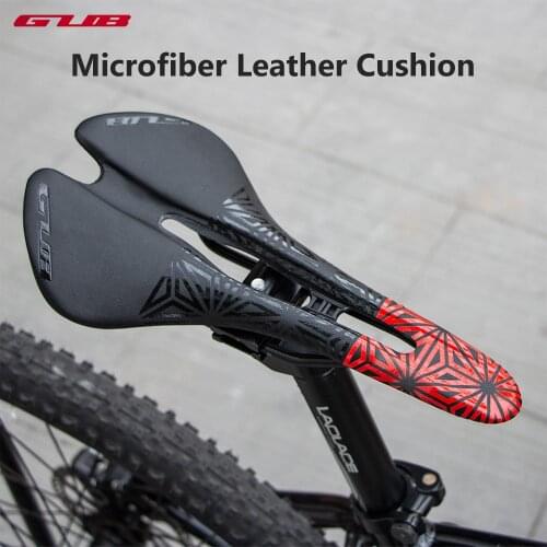 GUB Comfortable Bicycle Saddle MTB Mountain Road Bike Seat Soft PU Leather Hollow Breathable Cushion Cycling Accessories