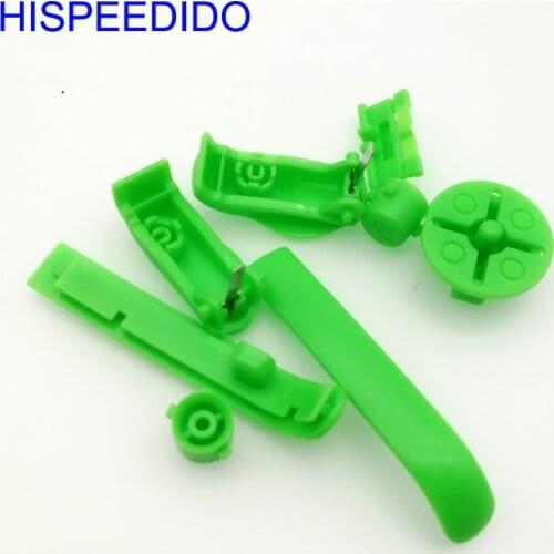 HISPEEDIDO 10pcs Multi-Color Replacement Keypads L R A B Buttons For Gameboy Advance Frame For GBA D Pads Power ON OFF Button