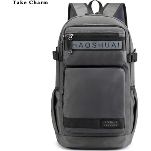 Quality Nylon Waterproof Large Capacity Men Backpack Outdoor Camping Mountaineering Rucksack Leisure Male Hiking Travel Backpack