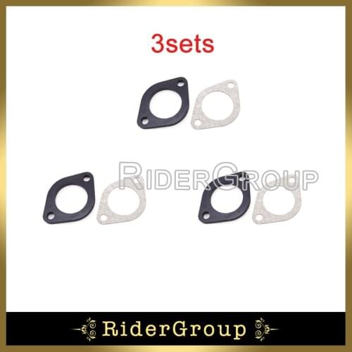 Pit Bike Carb Engine 30mm Manifold Intake Inlet Pipe Gasket For 150cc 160cc 250cc Dirt Motor Bike Motocross