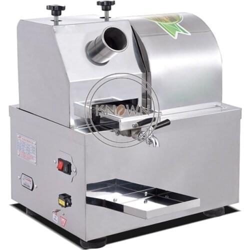 Commercial Battery Sugarcane Machine Juicer Extractor Stainless Steel Industrial Use sugar Cane Fruit Squeezer