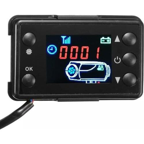 Switch Controller12V24V Parking Air Heater Car Heater Switch Accessories LCD Monitor Parking Heater Controller