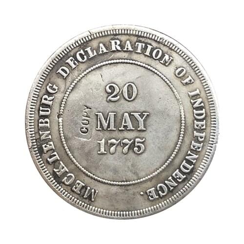 USA 1875 COIN COPY 30mm