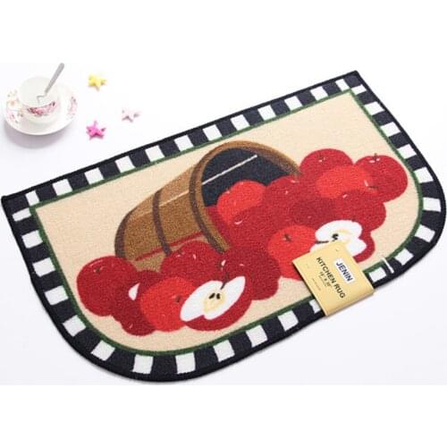 Kitchen rugs fruit mats apple rugs kids Vintage Red Bathmat Floor Bedroom Kitchen Area Home Wedding Decorative Rug Carpet Mat
