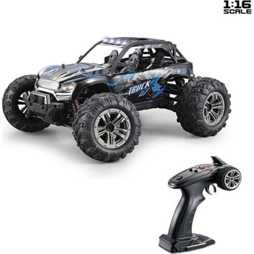 Xinlehong 9137 1/16 2.4G 4WD 36km/h RC Car W/ LED Light Desert Off-Road High Class Truck RTR Remote Control Off-road Car Toy