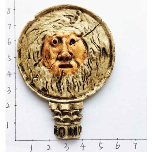 New Arrive Rome Italy Tourist Souvenirs Fridge Magnets Bocca della verita Refrigerator Magnetic Stickers Home Decorations
