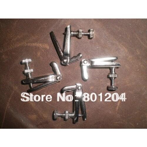 Brand new silver Violin fine tuners 100pcs 3/4 TO 4/4 size fiddle parts
