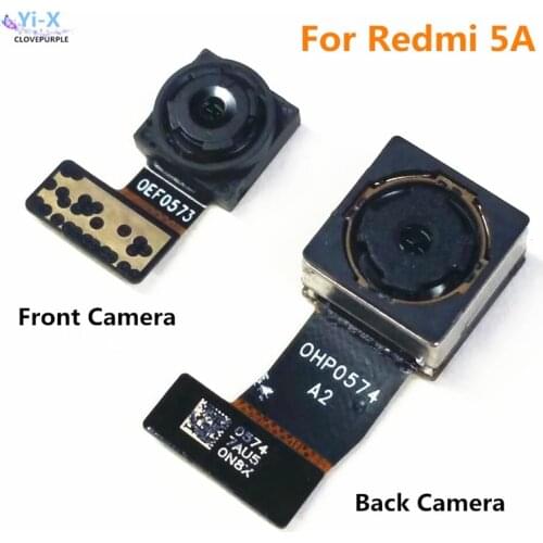 Original front small facing camera Main rear back camera for Xiaomi Redmi 5A