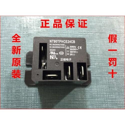 2pcs/lot Relay NT90TPHCE24CB DC24V 30A1 open 1 closed