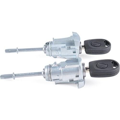 Door Lock Core Automoble Zinc Alloy Left/Right Door Lock Cylinder for Seat Cordoba Ibiza III 6L3837167/6L3837168