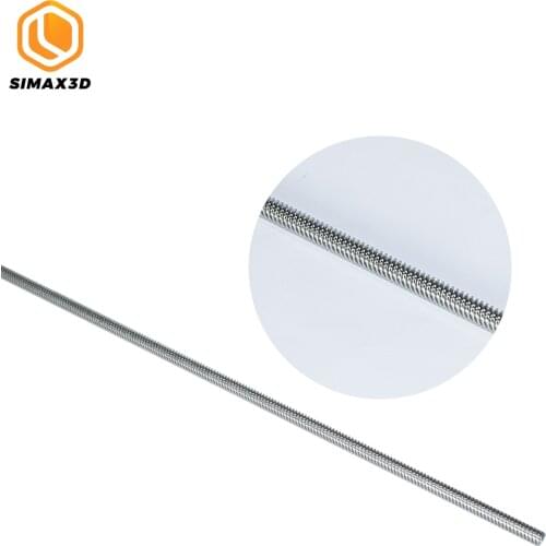 SIMAX3D hotend 3D printer parts T8 Lead screw 400 mm copper nut T8 Lead Screw OD 8mm for Reprap 3D Printer Z Axis kits wholesale