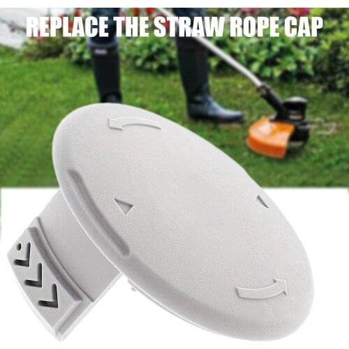 Replacing The Trimmer Spool Cap Cover Ryobi One Ac14rl3a 40v Trimmer Parts Mowing Line Cap Mowing Rope Cap