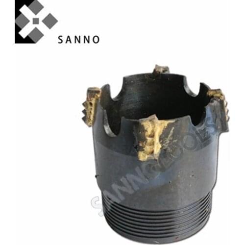 High hardness pineapple drill bits red rock bits round type alloy claw drill bit can be customized for geological prospecting