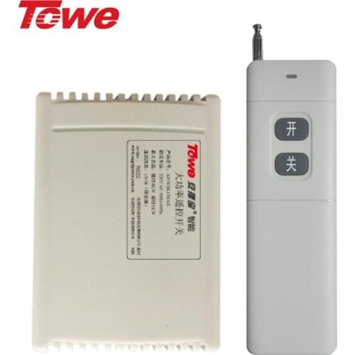 TOWE AP-WSK1/MAX remote control switch 220V big Power 4000watt pump lamp with 2000meters remote controller