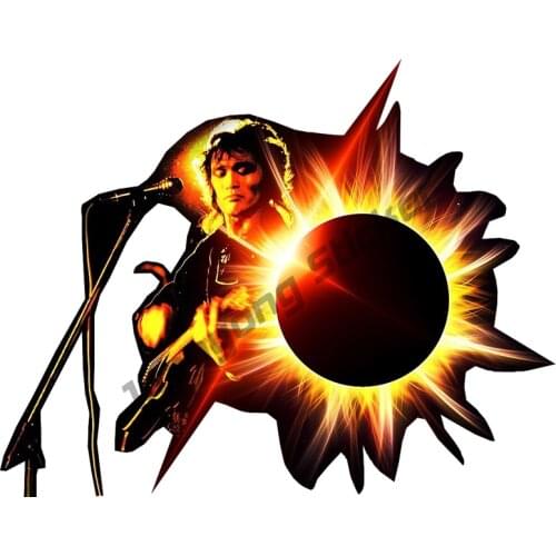 Funny Car Stickers Victor Tsoy Movie Rock Singer Creative Decals for Refrigerator Bumper Window Laptop Car Decoration KK13x10cm