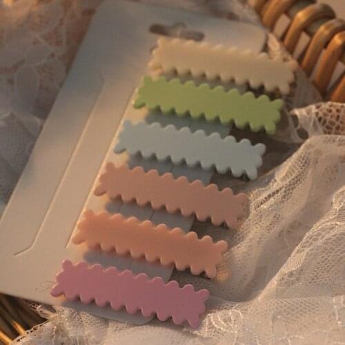 Girl Cute Colorful Hairpin Fancy Flow Shaped Hair Clips Children Sweet Barrettes Headband Kids Fashion Hair Accessories