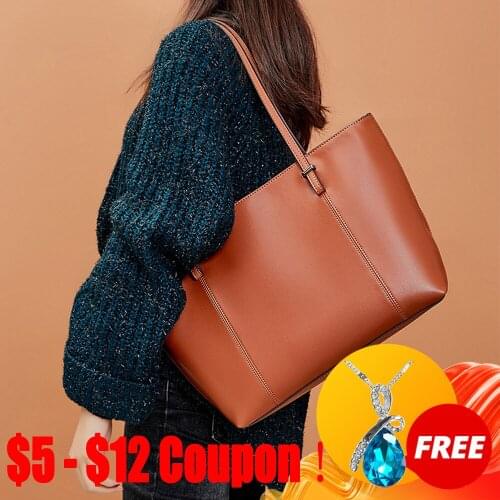 CGA Women Leather Handbags Fashion Big Totes Bags Retro Embossing Leather Ladies Shoulder Bag Large Tote Purse For Women Handbag