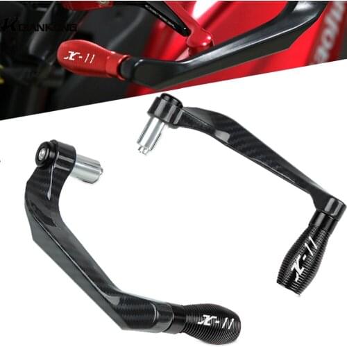 1 Pair of Carbon Fiber Motorcycle Brake Clutch Levers Handlebar Protect Guard For Honda X11 X-11 1999 2000 2001 2002 2003 2004