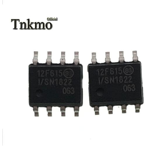 50PCS PIC12F615-I/SN SOP-8 PIC12F615ISN SOP8 PIC12F615 12F615 615 Microcontroller New and original