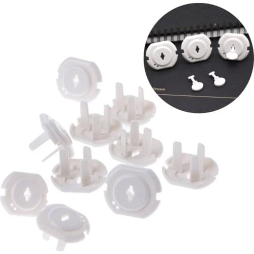 10pcs Australia Power Socket Outlet Plug Protective Cover Baby Safety Protector Y4QA