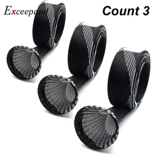 3 PCs Exceepand 170 cm 32 mm Fishing Rod Sleeve Fishing Rod Cover Pole Socks Jacket Fishing Rod Protective Tools Fishing Tackle