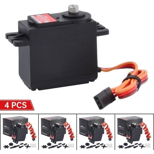 4PCS JX Servo PDI-5508MG 55.6g 8.2kg Coreless Metal Gear Digital Servo For Helicopter RC Car Truck Buggy Robot Arm Boat