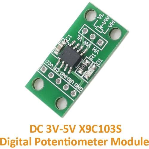 5pcs/lot X9C103S Digital Potentiometer Module