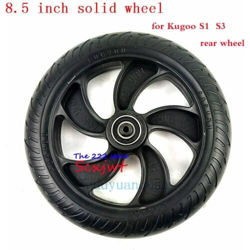 KUGOO S1 S2 S3 Electric Scooter Adult Electric Scooter rear wheels 8.5 inches solid tyre and hub Special wheels