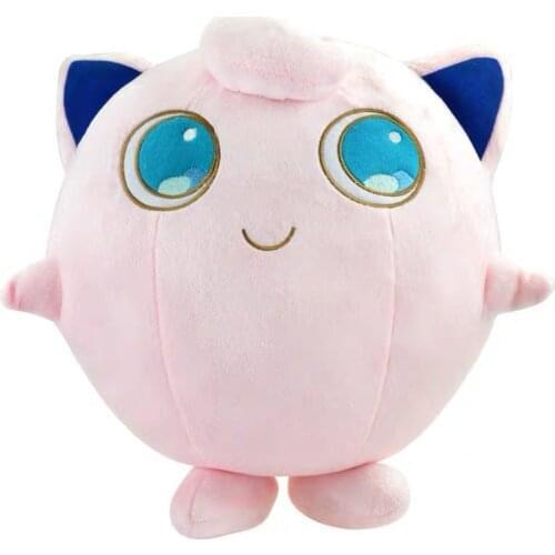 Pokemon Jigglypuff pink short plush toy fashion kawaii plush doll childrens toys holiday gift 3 styles 15-32 cm