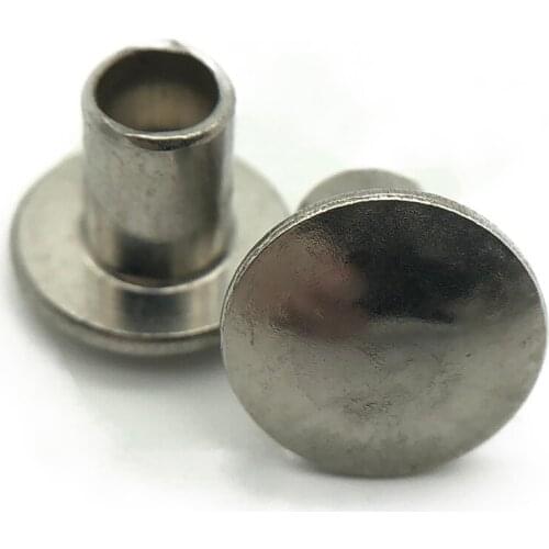 M2 x 4/5/6/7/8/10/12mm long truss half hollow rivet blind hole mushroom head stainless steel rivets preservative fasteners