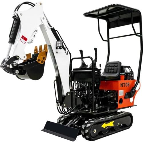 Garden use small crawler excavators mini digger 0.8 ton mini excavator wholesale