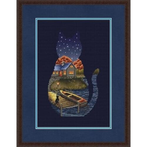 MM201081Home Fun Cross Stitch Kit Package Greeting Needlework Counted Cross-Stitching Kits New Style Joy Sunday Kits Embroidery