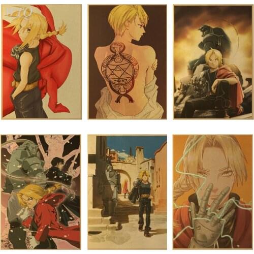 Japan Anime Poster Anime Posters Retro Poster Canvas Painting Wall Art Picture Home Decor Photos for Childrens Room