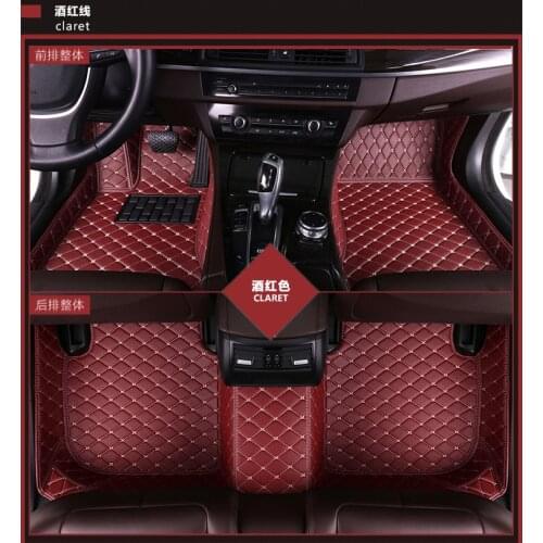Suitable for Toyota RAV4 foot pad battery plus gasoline hybrid version 2020 car anti-skid pad carpet auto parts