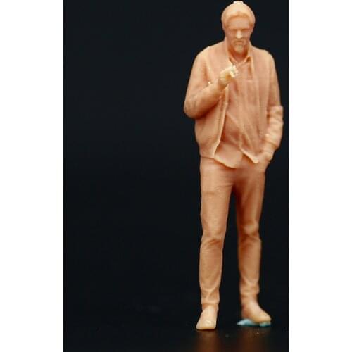 Resin 1:64 Scale Figure People Miniature Scenes Decorative Craft