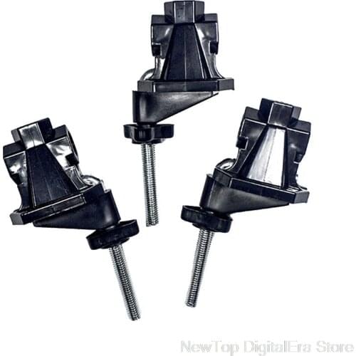 Universal Hardware Bracket Clamp DIY Fixed Metal Desk Lamp Clip Fittings Screw Camera Flash Holder for Mic Stand LED S26 20