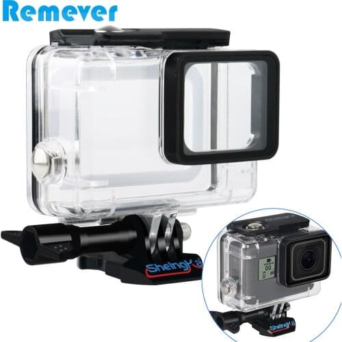 45M Underwater Waterproof Case for Gopro Hero 5 6 7Black Action Cameras Acrylic Frame Cover Accessories for Gopro 7Black