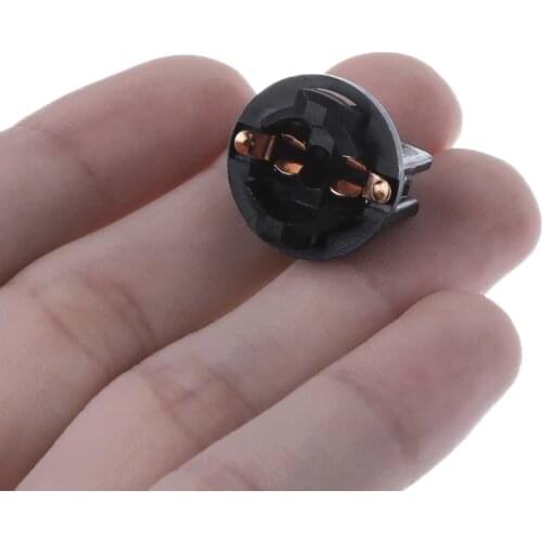 10Pcs T10 Light Bulb Base Car Light Socket Twist Lock Wedge Instrument Panel Light Bulb Base