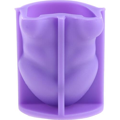 3D Toy Cute Epoxy Resin Mold Ornaments Home Decorations Casting Silicone Mould DIY Crafts Plaster Candle Mold AXYD