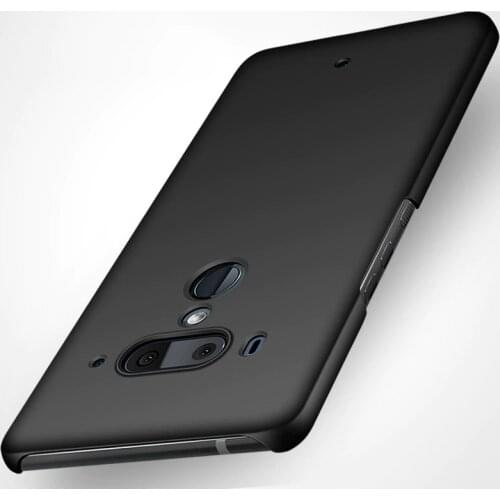 For HTC U12 Plus Slim Colorful Rubber Frosted Matte Plastic hard Cover Case For HTC desire 12 U11 Plus U play U ultra EyeS