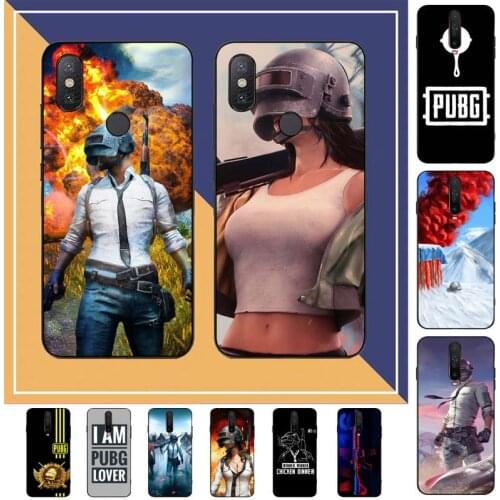 FHNBLJ game pubg Phone Case for RedMi note 7 8 9 6 5 4 X pro 8T 5A