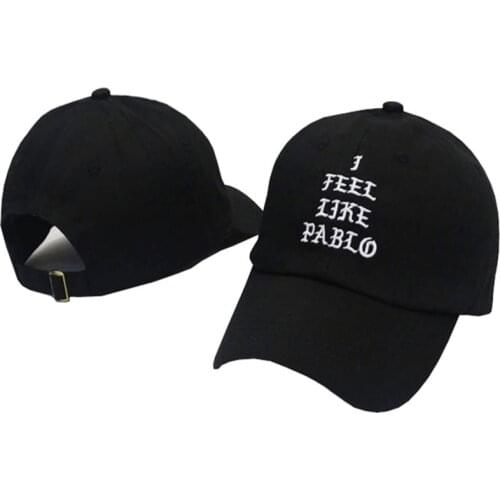 Kanye West Brand I feel like pablo Fashion Golf Swag Cap Pray Palace Dad Hat Sun Cotton Women and Men Baseball Cap Snapback hats