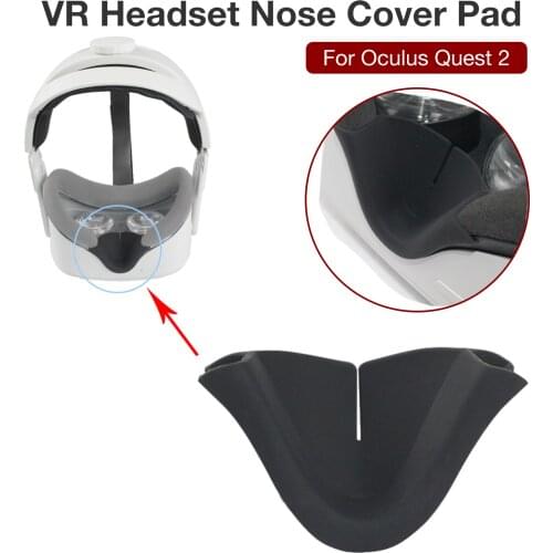 Eye Mask Cover VR Headset Nose Cover Light Blocking Pad For Oculus Quest 2 Anti-sweat Anti-leakage Light Blocking Eye Cover Pad